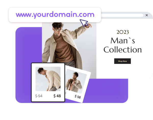 A promotional website popup featuring the most popular items