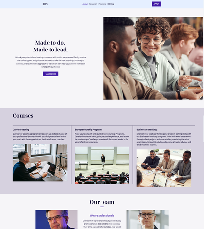 business school